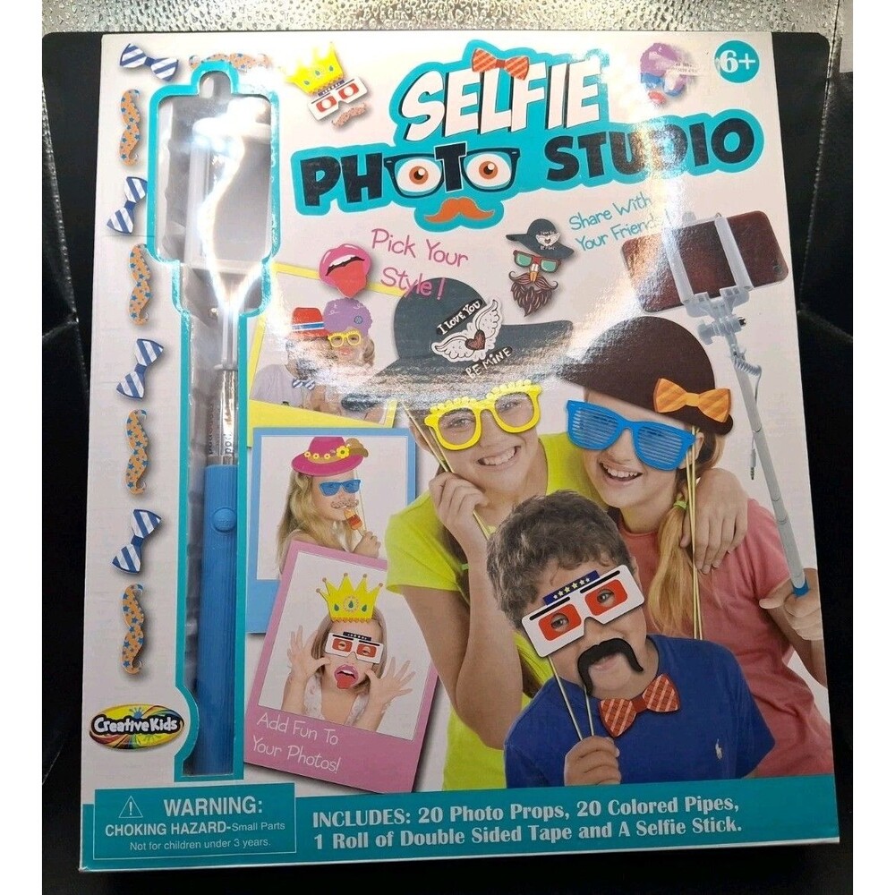 Selfie Photo Studio Fun Kit For Kid Parties & Celebrations Creative Kids
